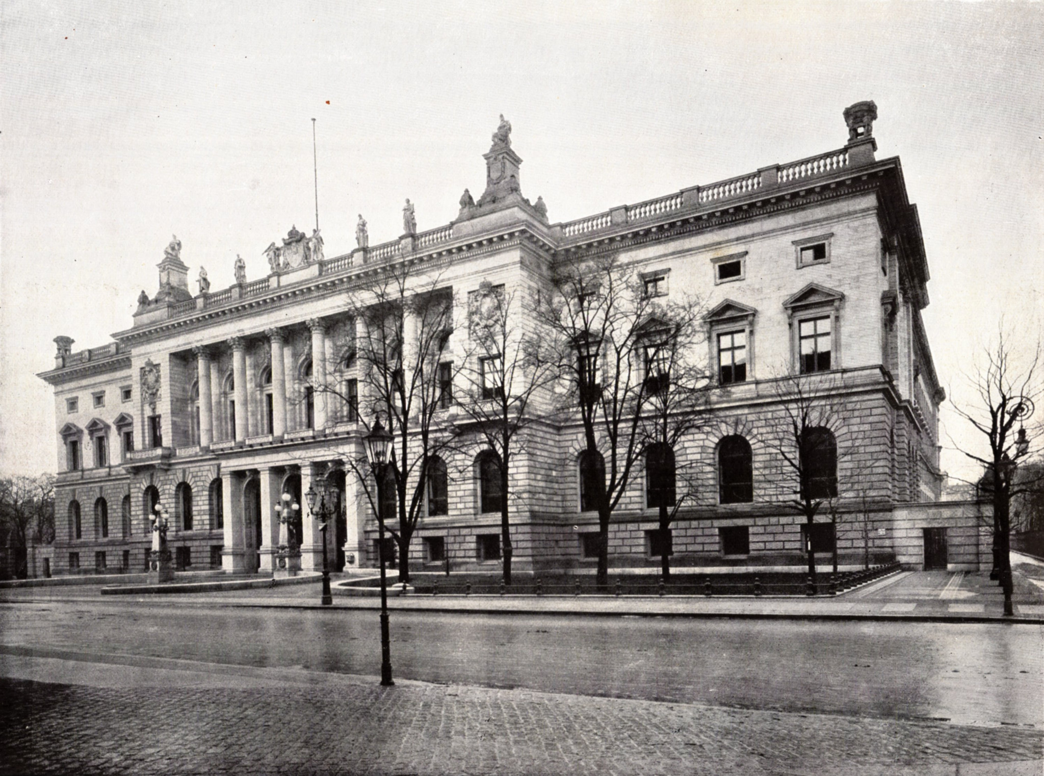 The Berlin Abgeordnetenhaus around 1900