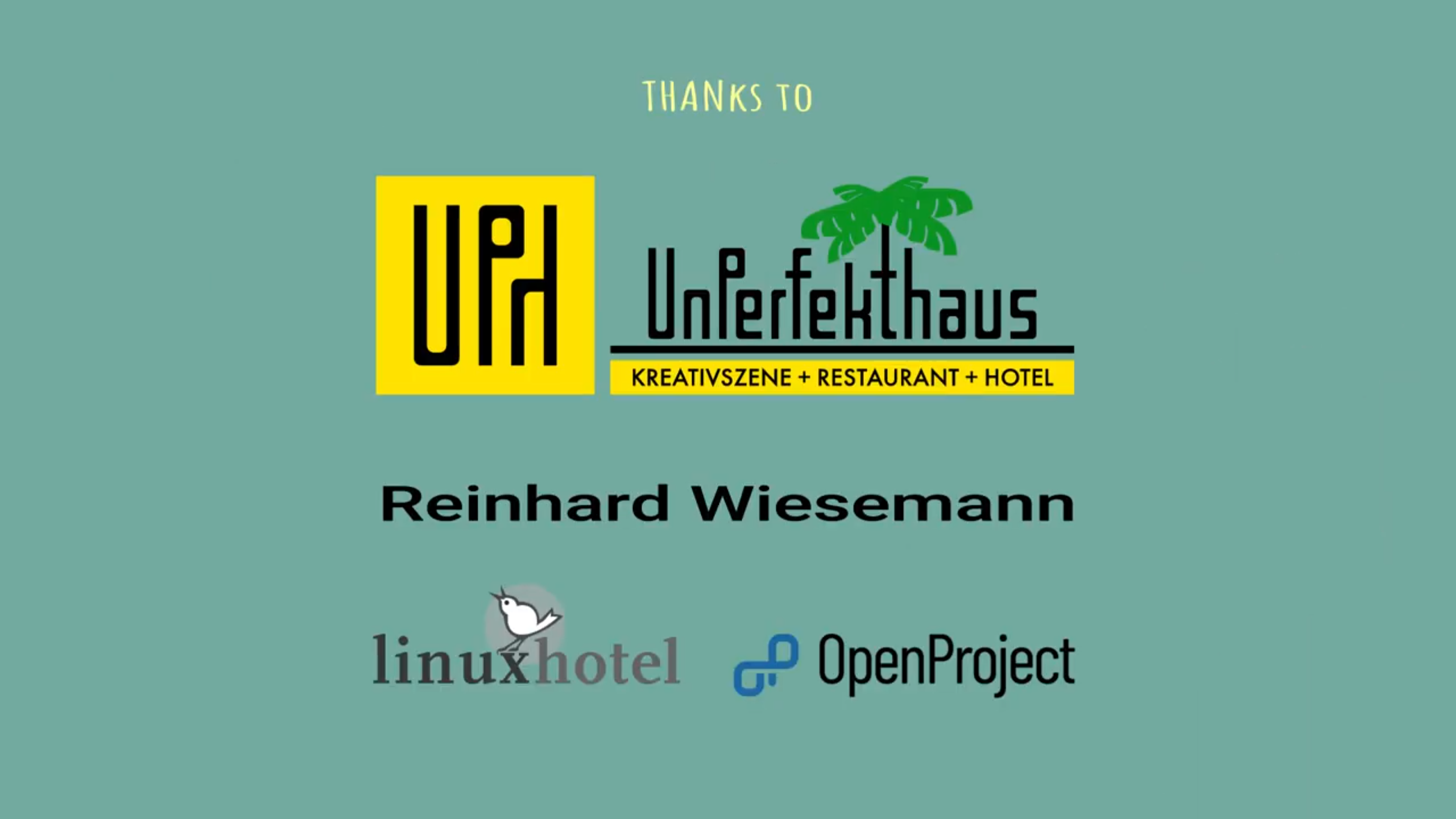 People, organisations and companies who made the movie possible